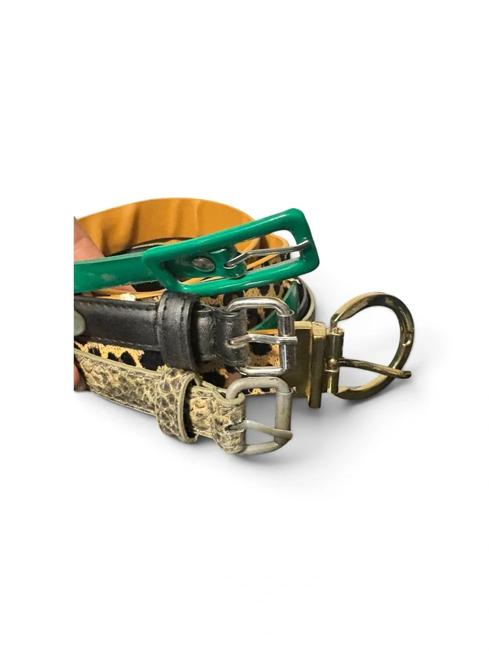 Women’s Mixed-Color Belt Pack - Green, Black, animal print & Snake-Print